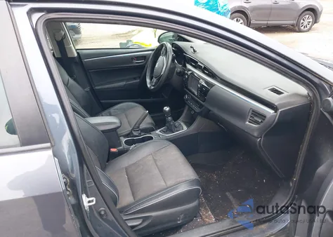 2016 Toyota Corolla S Plus из США, поврежденный, VIN 2T1BURHE1GC677348